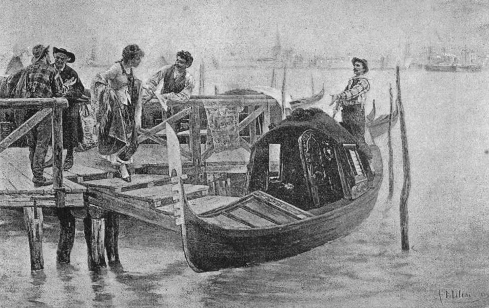 Incrocio a Venezia, 1890
